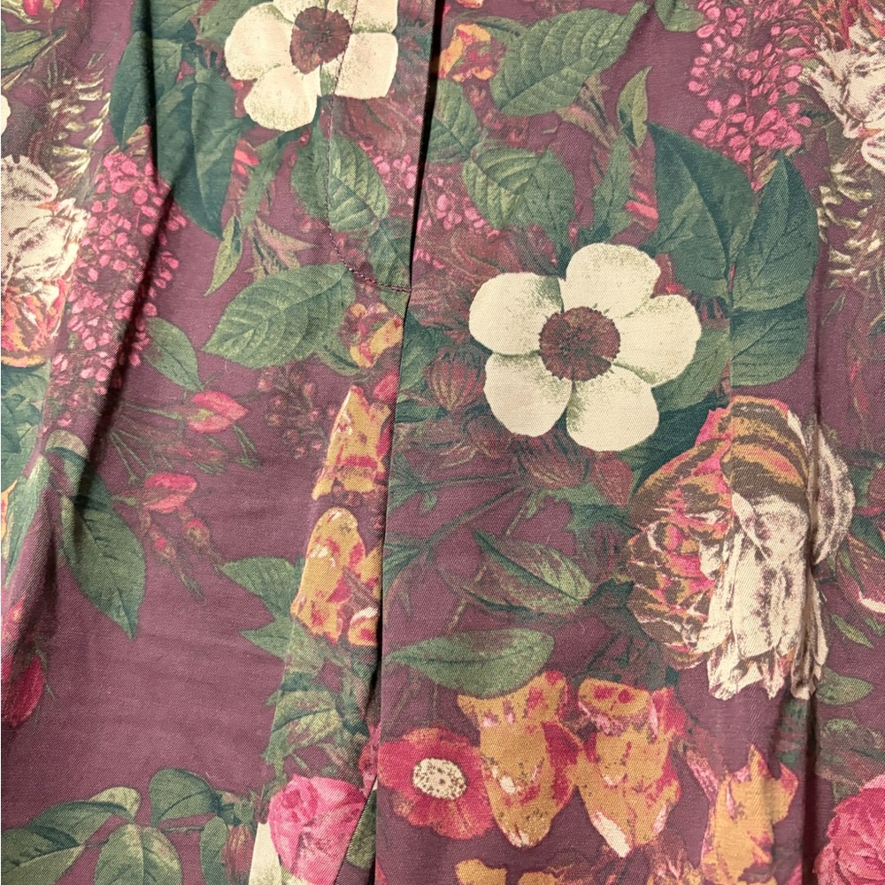 Talbots Floral Print Pants - Multicolor - Picture 3 of 13